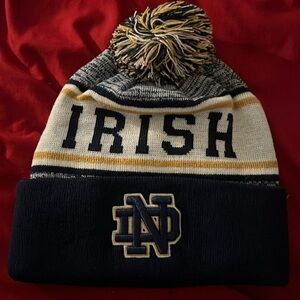Notre Dame fighting Irish beanie 